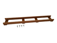 Redwood Plant Bench – 4 feet long with levelers