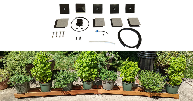 homemade watering system for potted plants HERBIE DIY Kit – For 4 pots
