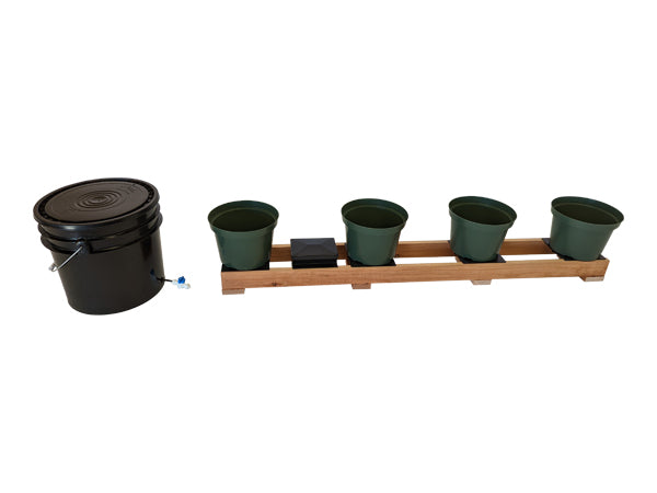 HERBIE Grow Kit – 4 pots, 4 feet long, 14” spacing